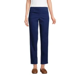 Lands' End Lands' End Women's Mid Rise Pull On Chino Ankle Pants -Clothing store GUEST f8cc2da7 c9ce 4a64 b43f 8b5c7f26906f