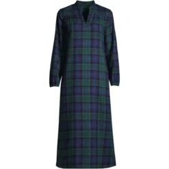 Lands' End Women's Long Sleeve Flannel Nightgown -Clothing store GUEST f8fa19f7 e778 4064 8265 a37315ae2cd2
