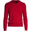 Lands' End Men's Fine Gauge Cashmere V-neck Sweater