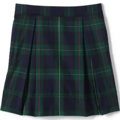 Lands' End Women's Plaid Pleated Skort Top Of Knee -Clothing store GUEST f9fd6b9d 9f41 4b04 91f4 5435c0d8a79d