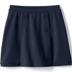 Lands' End Lands' End School Uniform Girls Ponte Button Front Skort 9 Lands' End Lands' End School Uniform Girls Ponte Button Front Skort -Clothing store GUEST f9ff4132 9608 4c47 a005 881038eb0b37