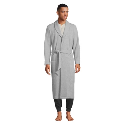 Lands' End Men's Waffle Robe 3 Lands' End Men's Waffle Robe - Image 3