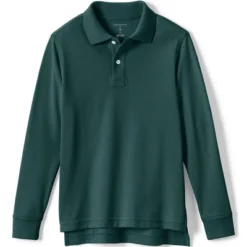 Lands' End School Uniform Kids Long Sleeve Mesh Polo Shirt -Clothing store GUEST fe9eca8d 329f 4454 a71c 9601387ea0e0
