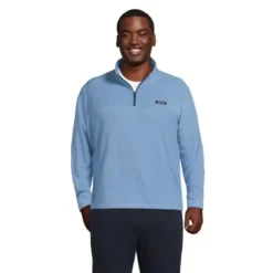 Lands' End Men's Fleece Quarter Zip Pullover -Clothing store GUEST fec1dd0b 5e25 481e 8c2a 7534a6d6cfe3