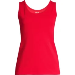 Lands' End Women's Tall Cotton Tank Top -Clothing store GUEST fedab4d8 3e4b 44f5 bd78 c5a155031795